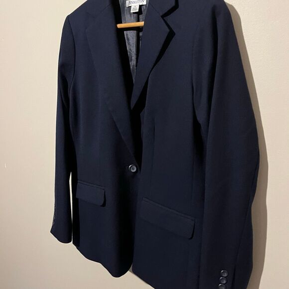 Pendleton 90’s vintage Blue blazer 100% virgin wool Size 10 preppy wool blazer j - Picture 3 of 9